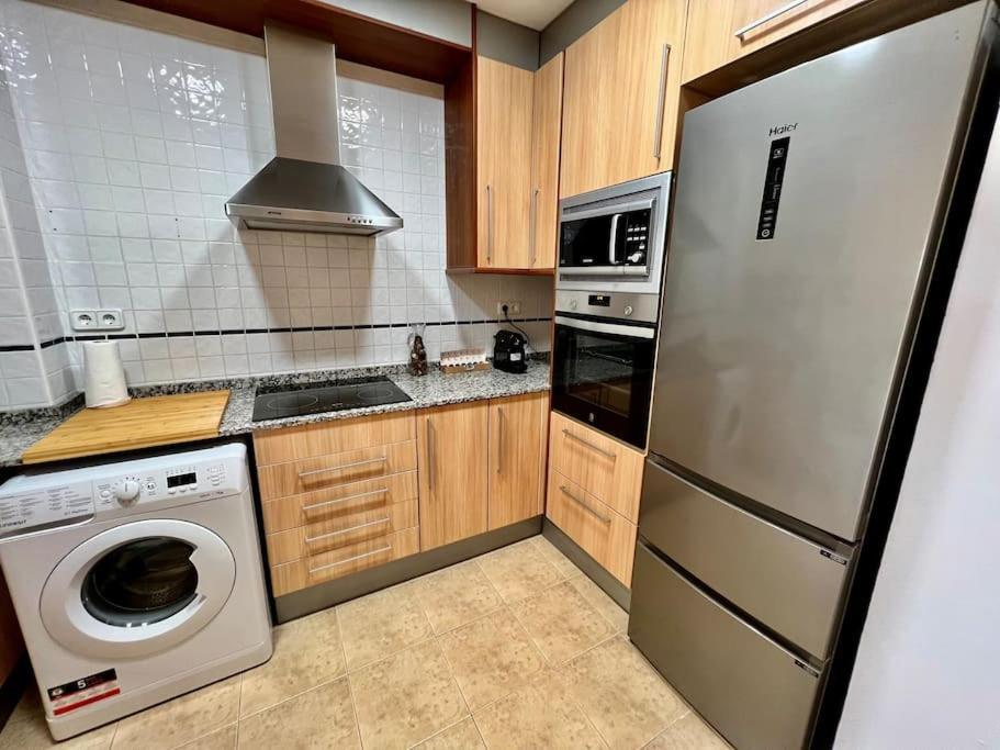 Apartamento Espacioso Y Familiar Терраса Экстерьер фото