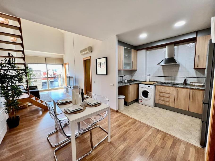 Apartamento Espacioso Y Familiar Терраса Экстерьер фото